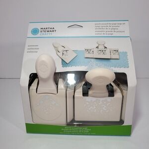 Martha Stewart Crafts Anemone Large Paper Punch Set Scrapbooking Card Making